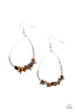 Load image into Gallery viewer, Come Out of Your SHALE - Brown Earrings Paparazzi
