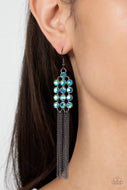 Tasteful Tassel Multi-Color Earrings Paparazzi