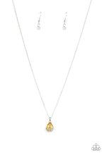 Load image into Gallery viewer, Flower Patch Fabulous - Yellow Necklace Paparazzi
