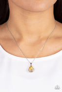 Flower Patch Fabulous - Yellow Necklace Paparazzi