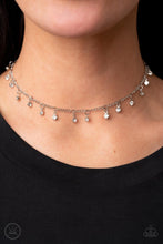 Load image into Gallery viewer, Bringing SPARKLE Back - White Choker Necklace Paparazzi
