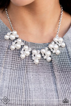 Load image into Gallery viewer, Renown Refinement - White Pearl Diamond Necklace Paparazzi
