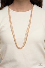 Load image into Gallery viewer, Undauntingly Urban - Gold Necklace Paparazzi
