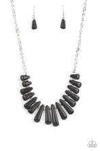 Load image into Gallery viewer, Mojave Empress - Black Crackle Necklace Paparazzi
