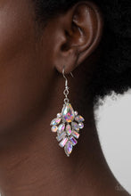 Load image into Gallery viewer, Stellar-escent Elegance - Multi-Color Iridescent Earrings Paparazzi
