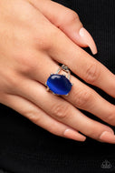 Enchantingly Everglades - Blue Moonstone Ring Paparazzi