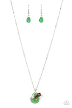 Load image into Gallery viewer, Cherokee Canyon - Green Necklace Paparazzi

