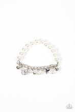 Load image into Gallery viewer, Adorningly Admirable - White Pearl Bracelet Paparazzi
