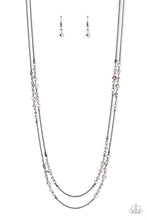 Load image into Gallery viewer, Petitely Prismatic - Black Layered Necklace Paparazzi
