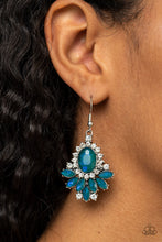 Load image into Gallery viewer, Magic Spell Sparkle - Green Iridescent Earrings Paparazzi
