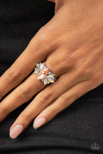 Load image into Gallery viewer, Luxury Luster - Orange Iridescent Ring Paparazzi
