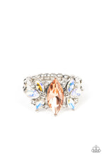 Load image into Gallery viewer, Luxury Luster - Orange Iridescent Ring Paparazzi
