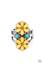 Load image into Gallery viewer, Fredonia Florist - Yellow Flower Ring Paparazzi
