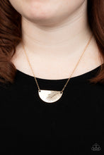 Load image into Gallery viewer, Cool, PALM, and Collected - Gold Necklace Paparazzi
