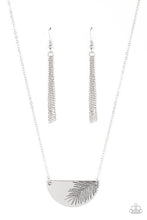 Load image into Gallery viewer, Cool, PALM, and Collected - Silver Necklace Paparazzi
