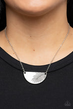 Load image into Gallery viewer, Cool, PALM, and Collected - Silver Necklace Paparazzi
