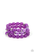 Load image into Gallery viewer, Coastal Coastin - Purple Bracelet Paparazzi

