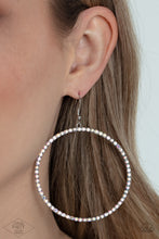 Load image into Gallery viewer, Wide Curves Ahead - Multi-Color Iridescent Earrings Paparazzi
