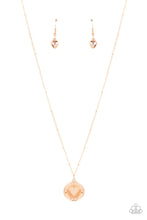 Load image into Gallery viewer, Lovestruck Shimmer - Gold Necklace
