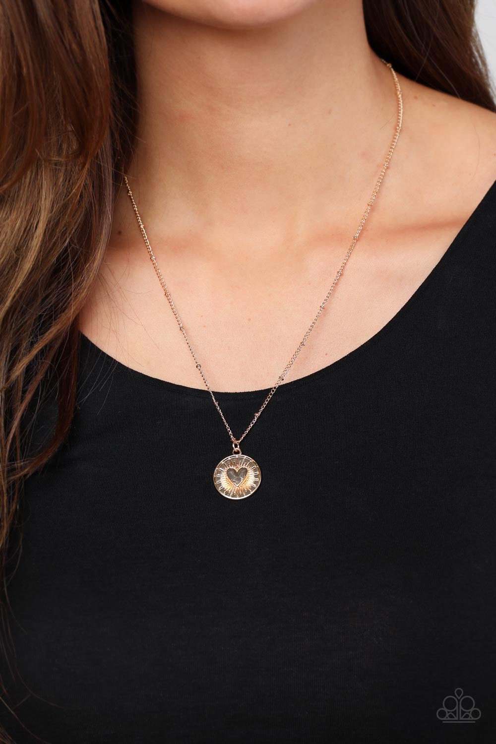 Lovestruck Shimmer - Gold Necklace