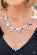 Extragalactic Extravagance - Multi-Color Iridescent Necklace Empower Me Pink Paparazzi