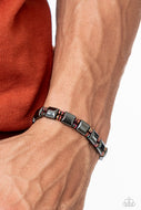 Cosmic Chrome - Multi-Color Oil Spill Bracelet Paparazzi