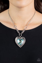Load image into Gallery viewer, Heart Full of Fabulous - Blue Necklace Paparazzi
