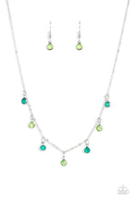 Load image into Gallery viewer, Carefree Charmer - Green Necklace Paparazzi
