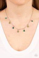 Carefree Charmer - Green Necklace Paparazzi