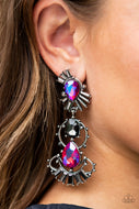Ultra Universal - Pink Life of the Party Earrings Paparazzi