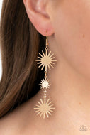 Solar Soul - Gold Star Earrings