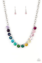 Load image into Gallery viewer, Rainbow Resplendence - Multi-Color Life of the Party Necklace Paparazzi
