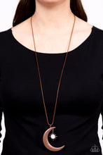 Load image into Gallery viewer, Astral Ascension - Copper Moon Necklace Paparazzi
