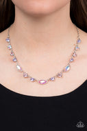 Irresistible HEIR-idescence - Multi-Color Iridescent Necklace Paparazzi