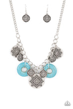 Load image into Gallery viewer, Western Zen - Blue Crackle Necklace Paparazzi
