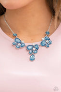 Everglade Escape - Blue Necklace Paparazzi