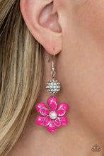 Load image into Gallery viewer, Bewitching Botany - Pink Flower Fashion Fix Earrings
