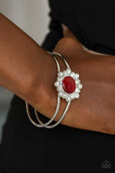 Palace Dream - Red Hinge Silver Bracelet