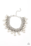 Duchess Diva - White Bracelet - Shine With Aloha, LLC