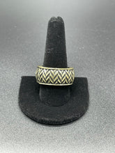 Load image into Gallery viewer, Men&#39;s Tribal Brass Ring Paparazzi
