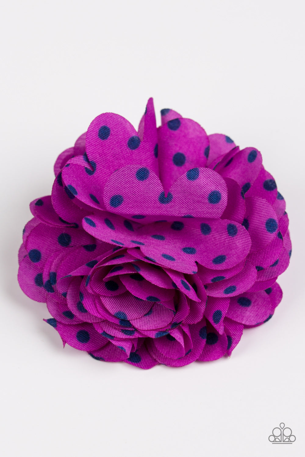 Polka and Petals - Purple Hair Accessories Paparazzi