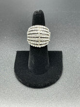 Load image into Gallery viewer, Silver Diamond Layered Ring Paparazzi
