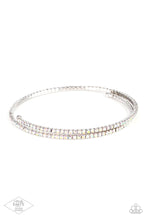 Load image into Gallery viewer, Sleek Sparkle - Multi-Color Iridescent Coil Bracelet Paparazzi

