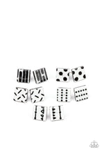 Load image into Gallery viewer, Starlet Shimmer - Kid jewelry - Black &amp; White Shaped Post Earrings - 5 Pack
