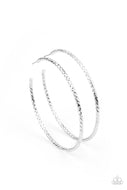 Voluptuous Volume - Silver Hoop